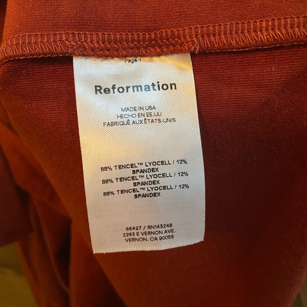 Reformation Jemma Belted Knit Mini Dress - Picture 7 of 7